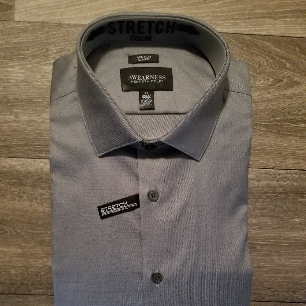 Mens long sleeve dress shirt